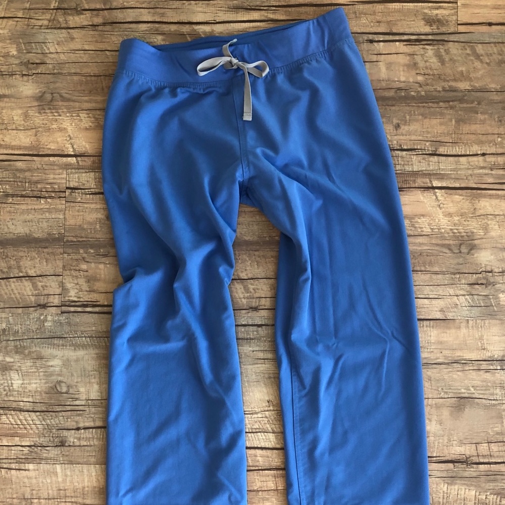 Figs Basic Scrub Pants - Ceil Blue S